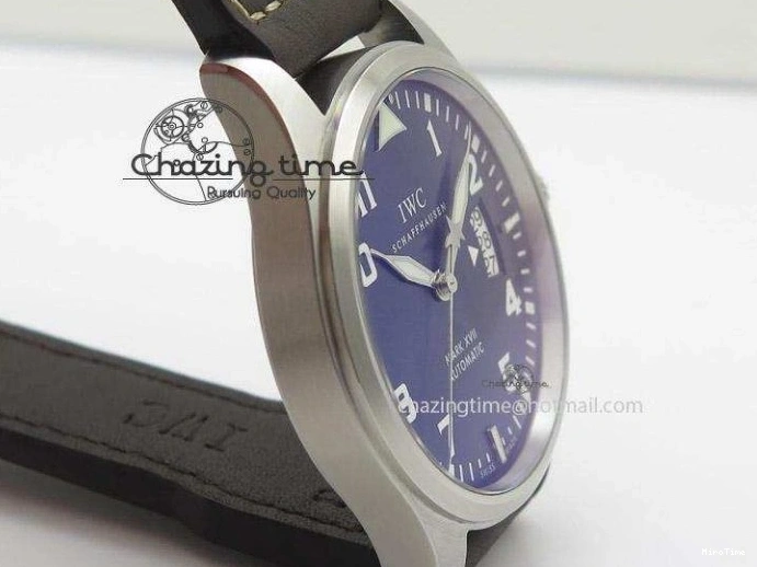 MIROTIME 0405 Mark XVII Le Petit Prince MK Maker 1:1 Best Edition SS Blue Dial A2892 On Brown Leather Strap GoodFit 7379